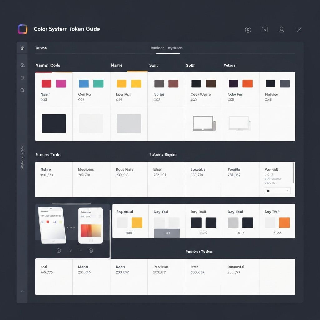 Color system and tokens guide